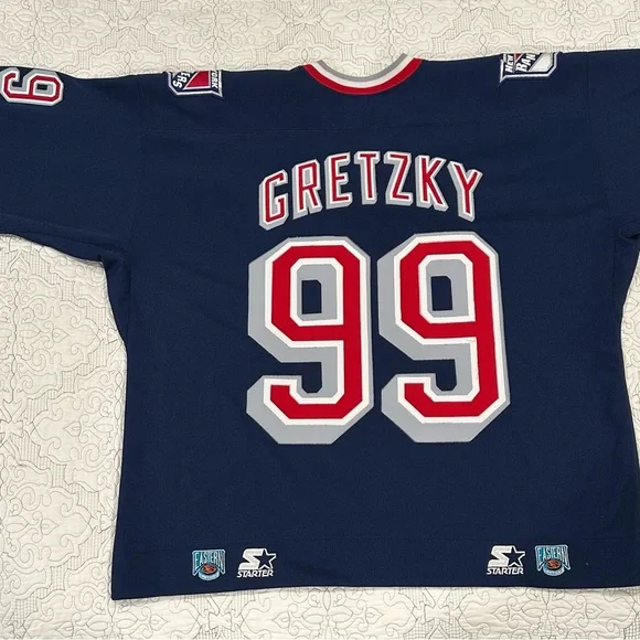 Authentic! New York, Rangers hockey Jersey. Wayne Gretzky.